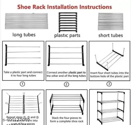 Multipurpose Shoe Rack – Sturdy, Space-Saving & Stylish!